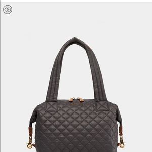 MZ Wallace medium grey Sutton bag NWT